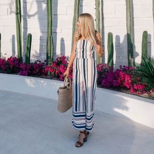 ASOS Stripe Jumpsuit